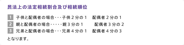 相続で大事な5つのポイント